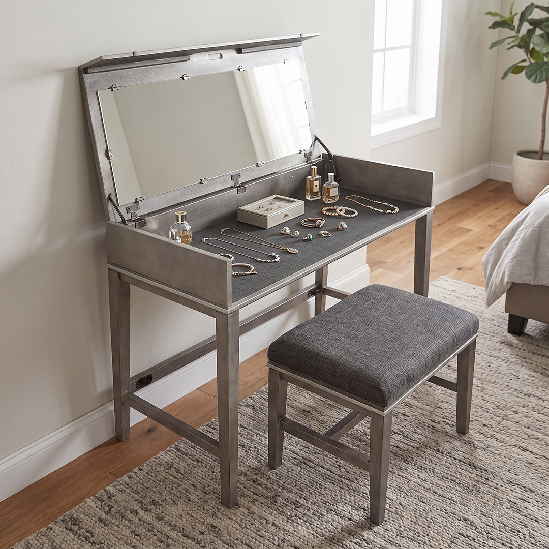 Memphis Vanity and Stool