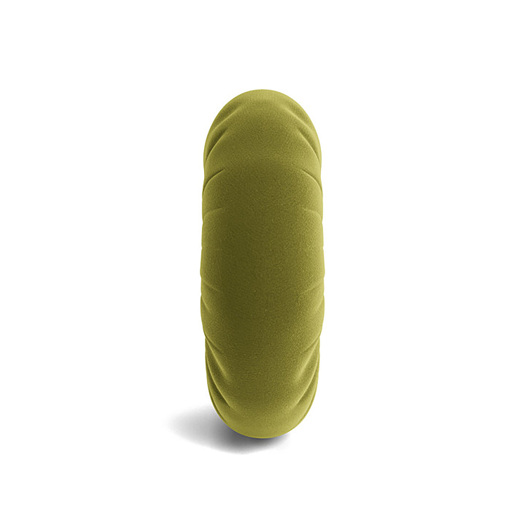 Minka Green Round Accent Pillow