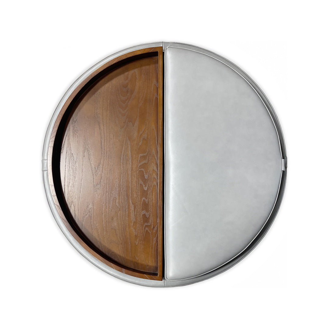 Montana Leather Storage Ottoman