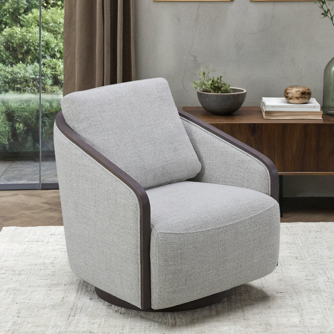 Silla giratoria decorativa Natalie