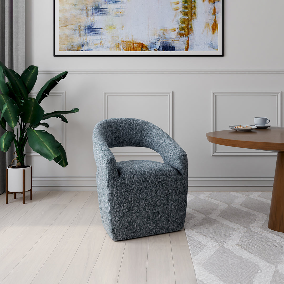 Silla de comedor tapizada Nathan