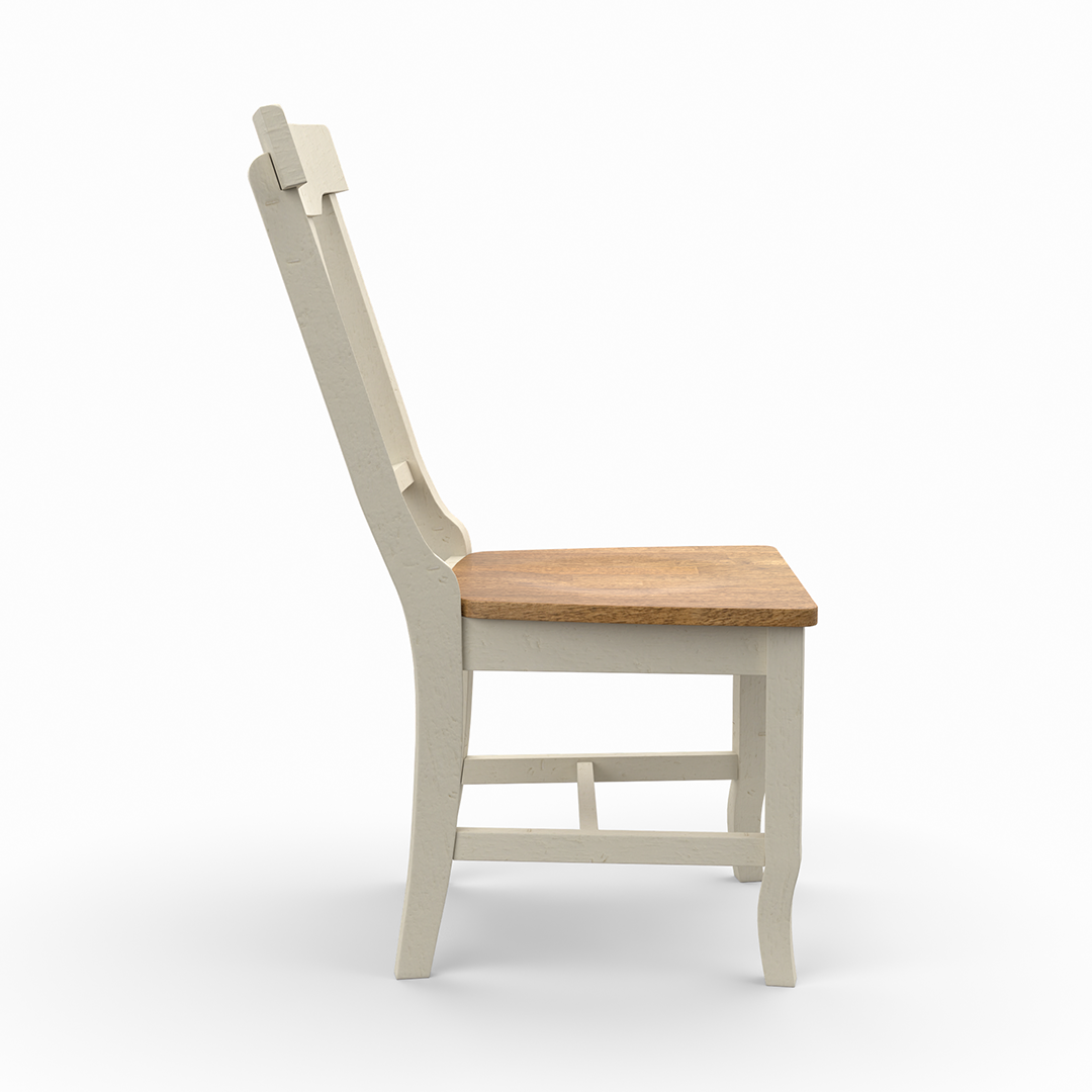 White Solid wood Banks Dining Set (5pc) from John Thomas (Whitewood IND) - Additional view 12