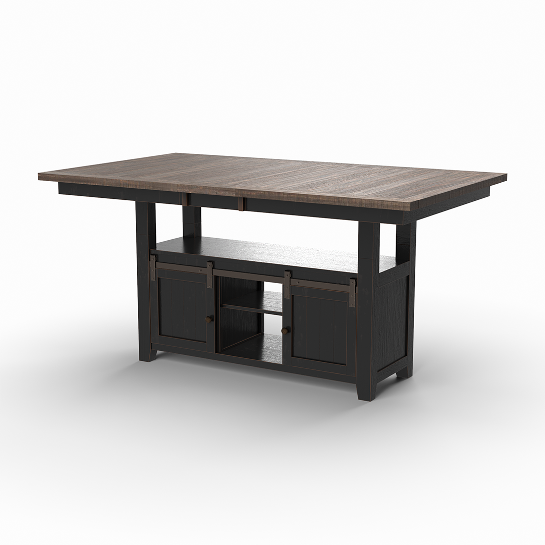 Madison County High-Low Table - Black