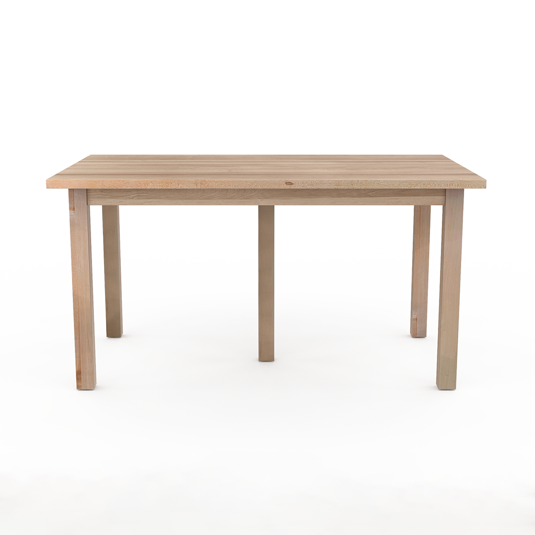 Mesa de mostrador de tablones - Arce