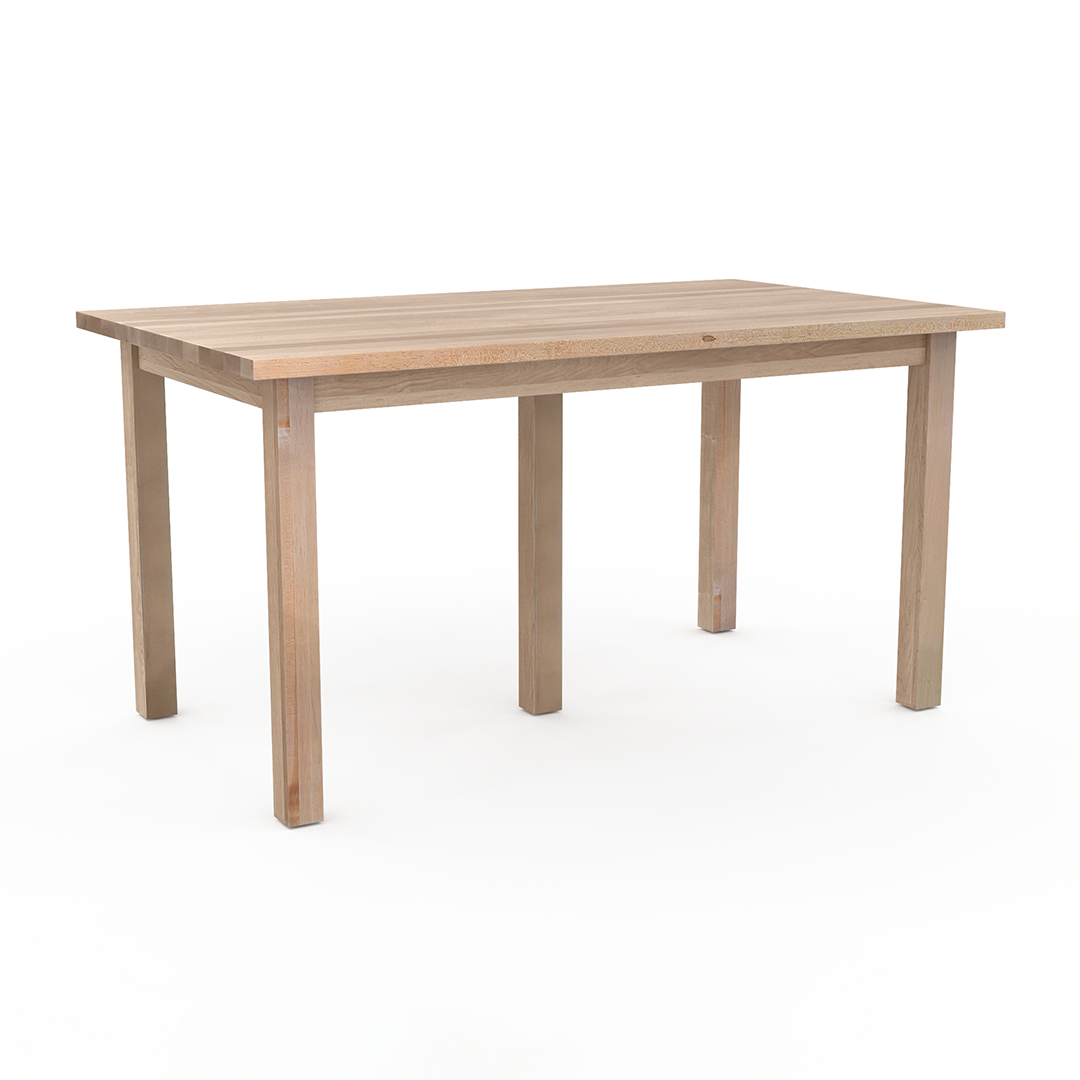 Mesa de mostrador de tablones - Arce