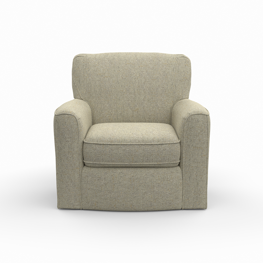 Beige Kaylee Swivel Chair with Swivel from Best Home Furnishings - Detail view