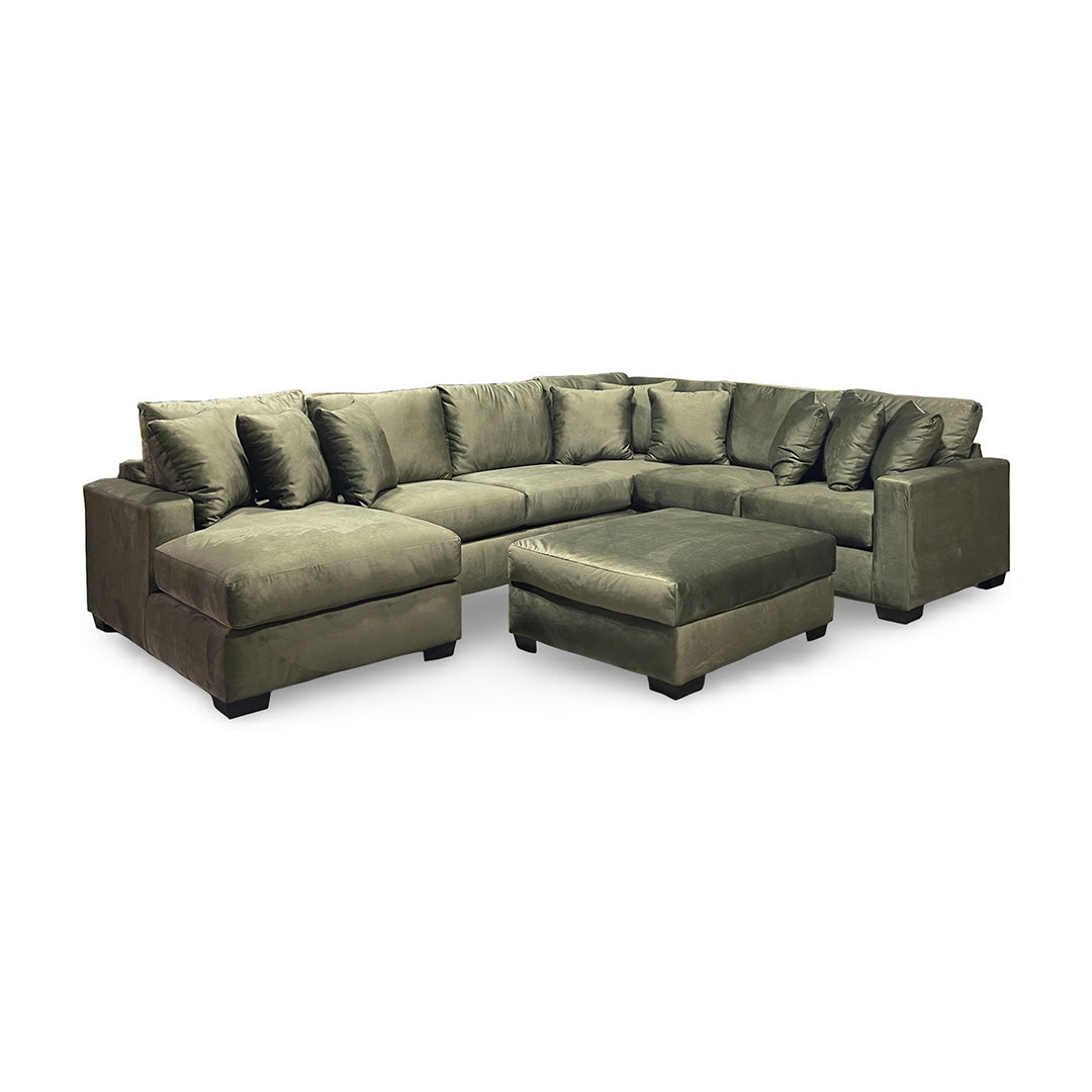 Pamela Sectional with Ottoman