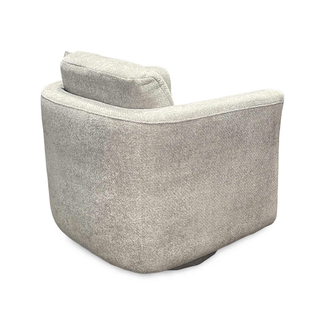 Perry Swivel Chair from Cheers in Gray Polyester - Additional view 5