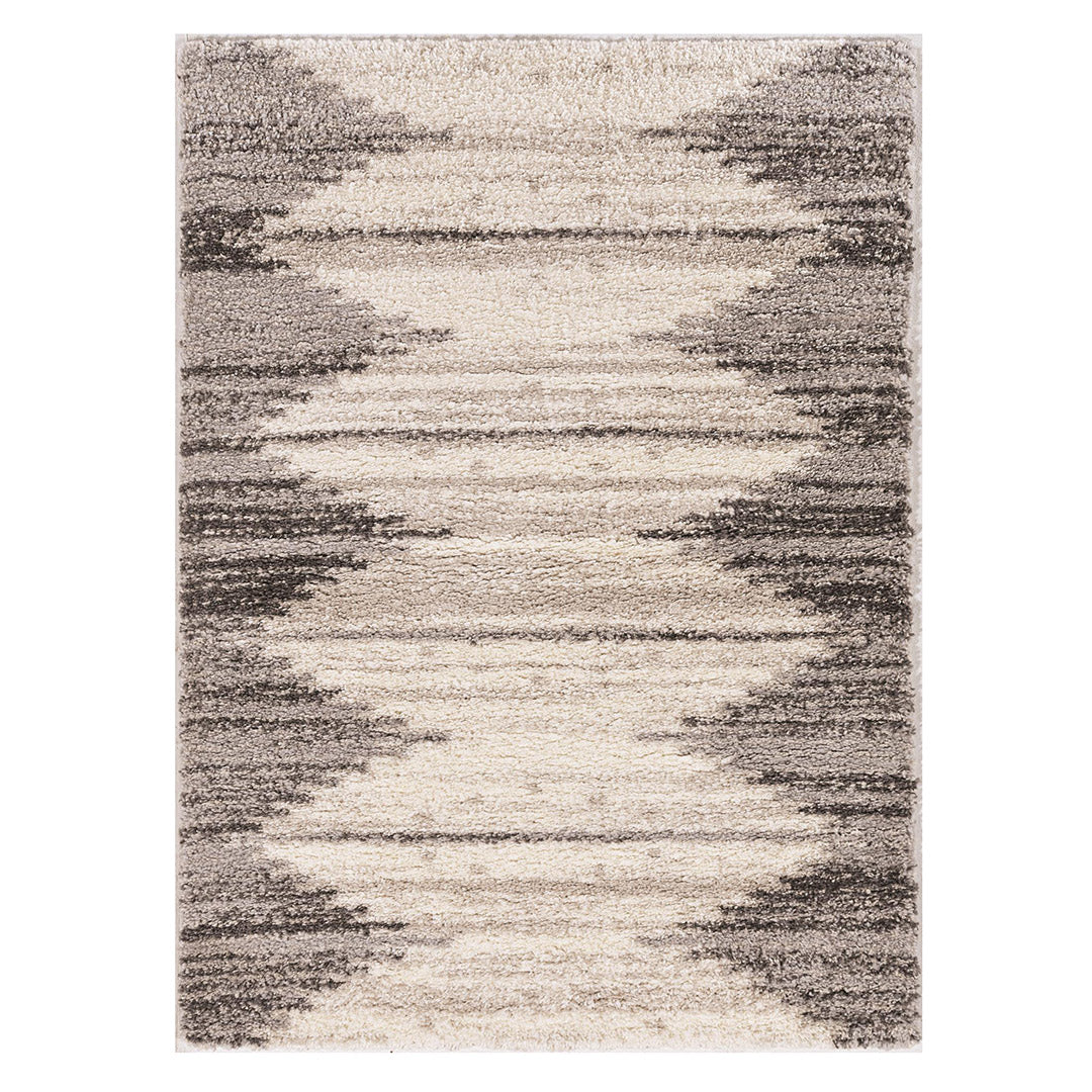 Phoenix Ivory Gray Global Rug