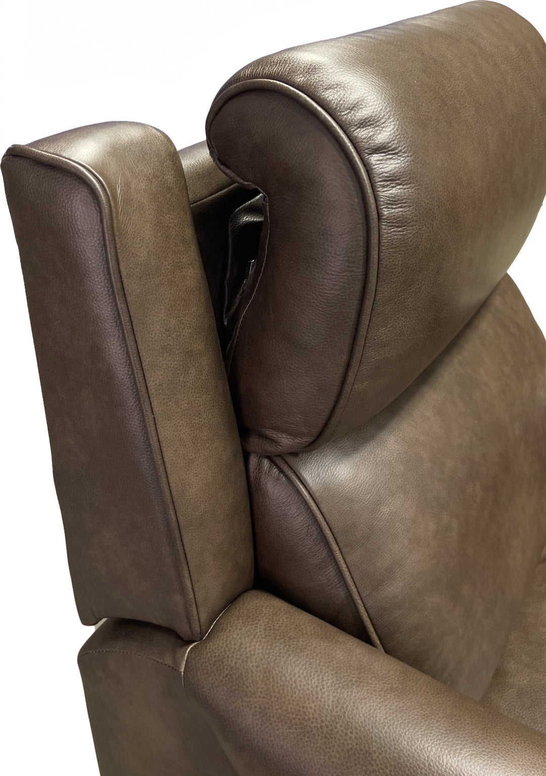 Preston Leather Power High Leg Recliner