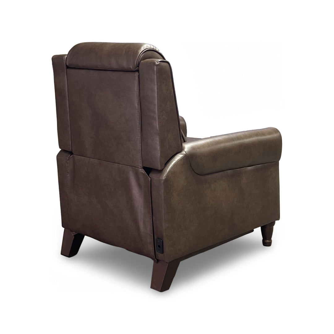 Preston Leather Power High Leg Recliner