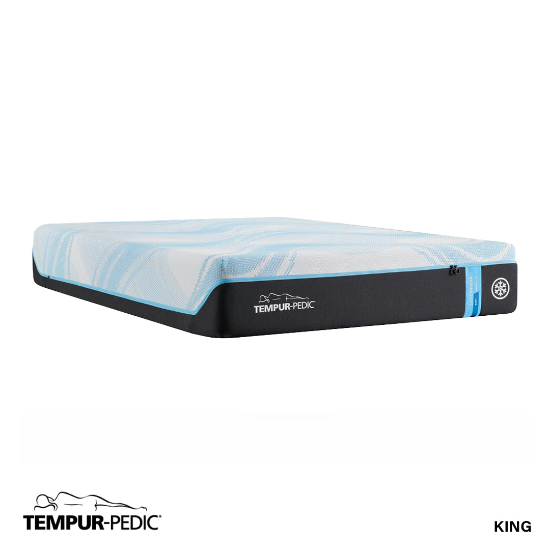 Plush Colchón LuxeBreeze® Soft 2.0 from Tempur-Pedic in Memory Foam with Cooling, Made in USA - Detail view