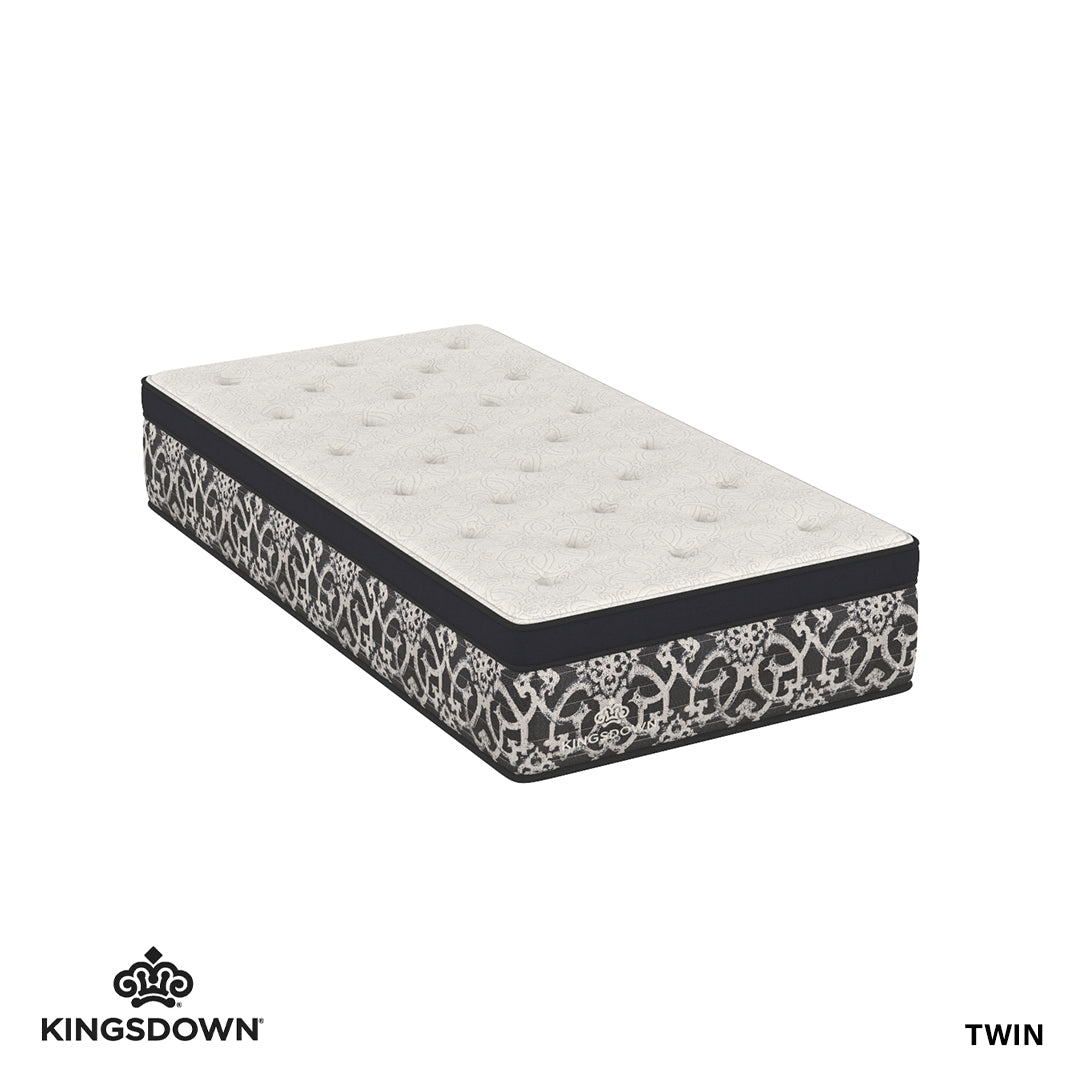 Firme Colchón Onyx Firm Euro-Top from Kingsdown, Inc. in Gel Foam with Cooling