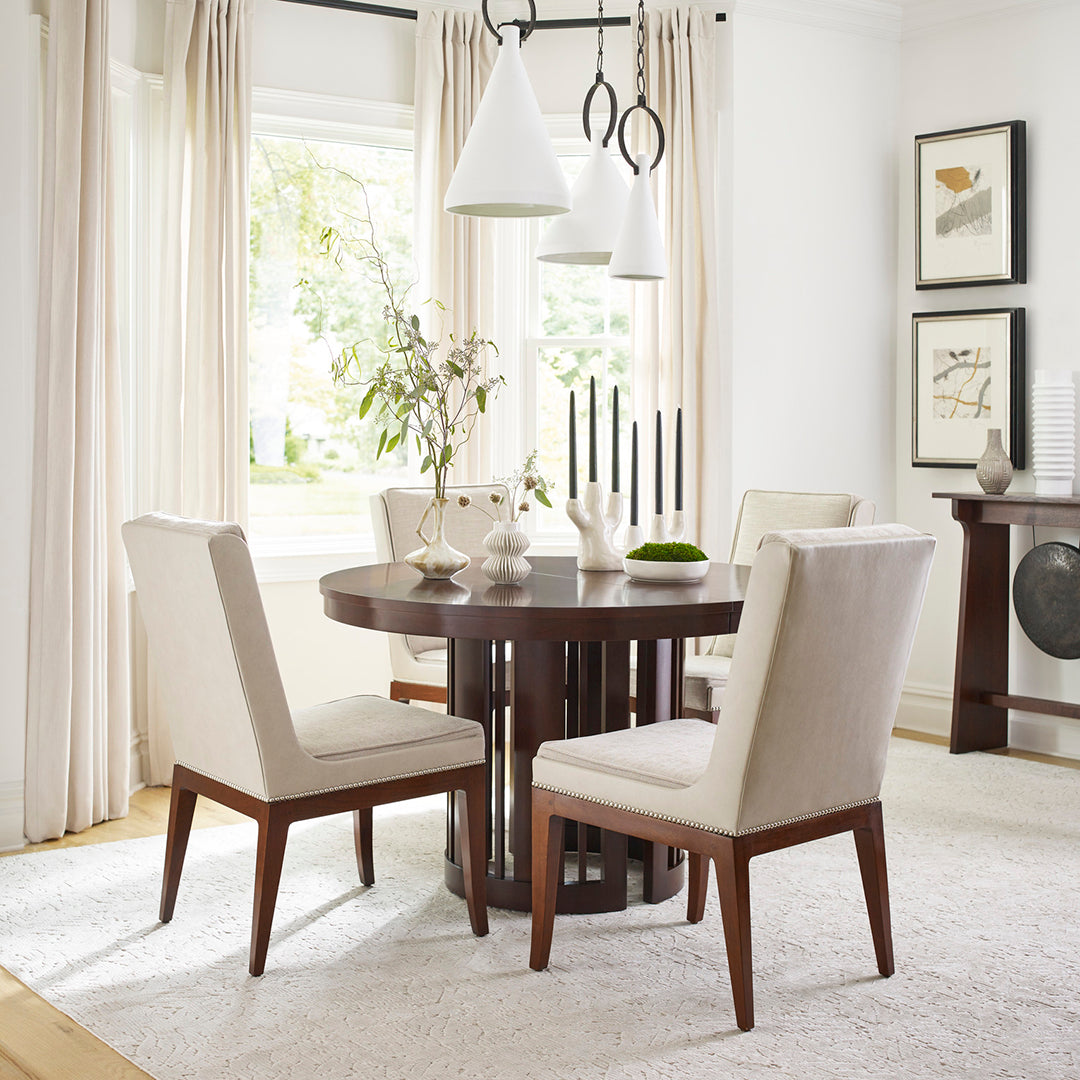 Mesa de comedor redonda Park Slope
