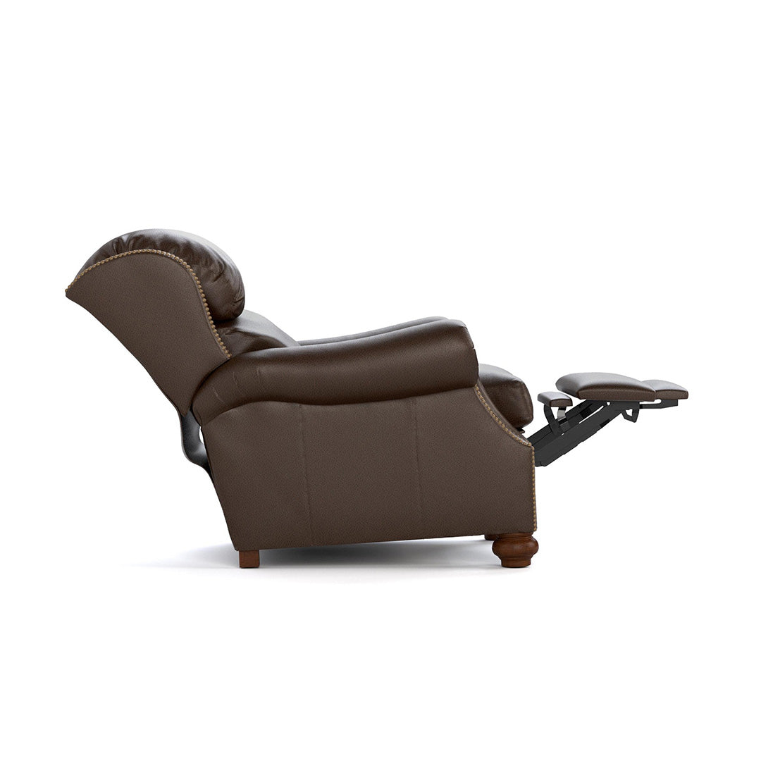 Sillón reclinable de cuero Durango
