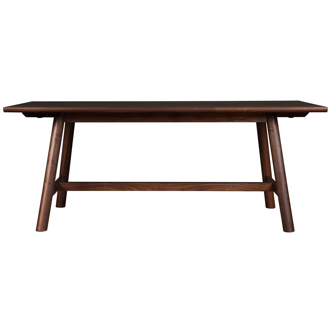 Mesa de comedor Walnut Grove con hojas