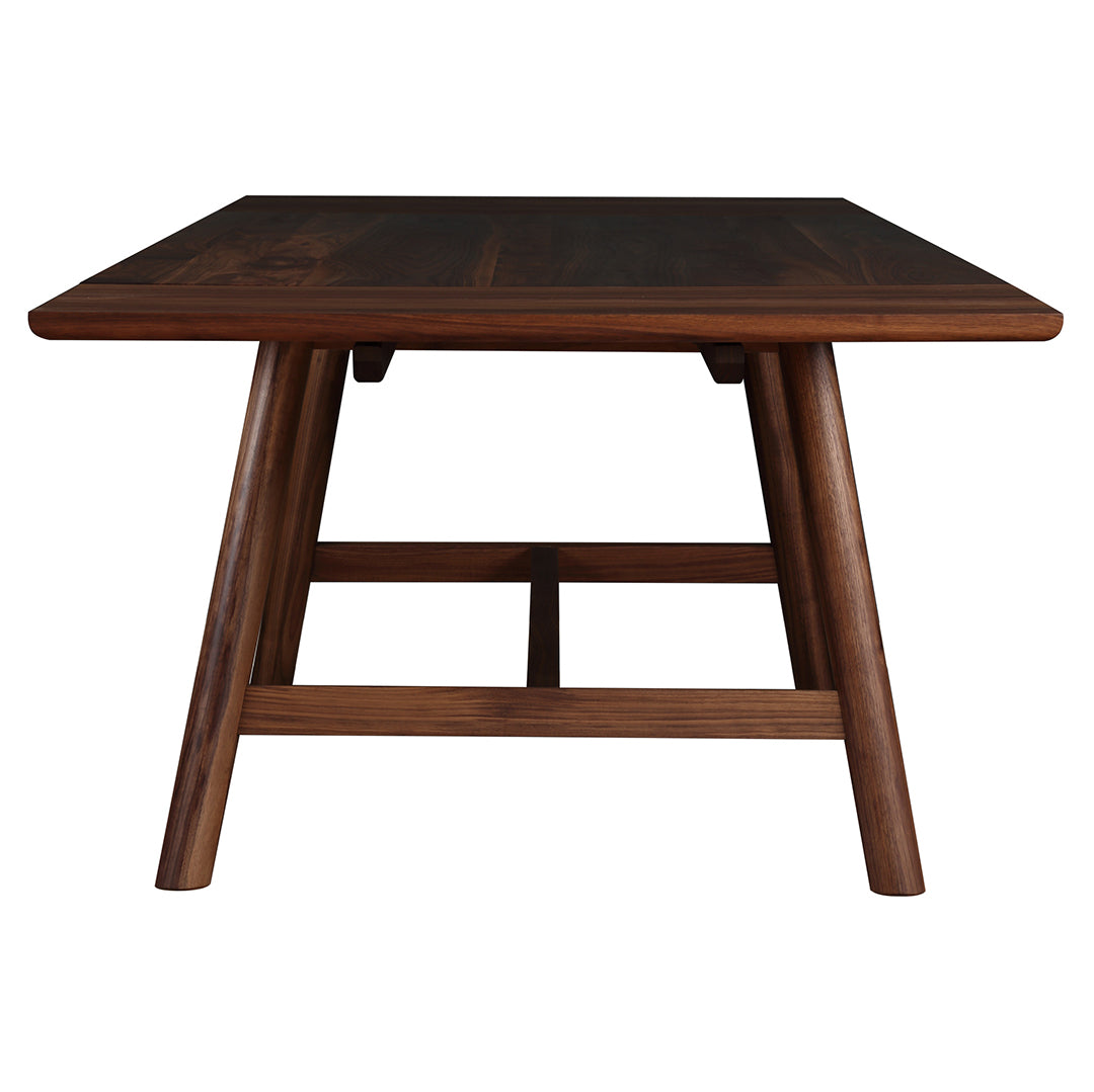 Mesa de comedor Walnut Grove con hojas