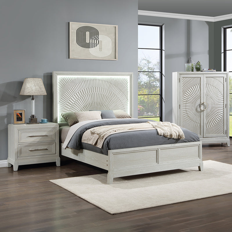 Radiance Bed in a styled bedroom