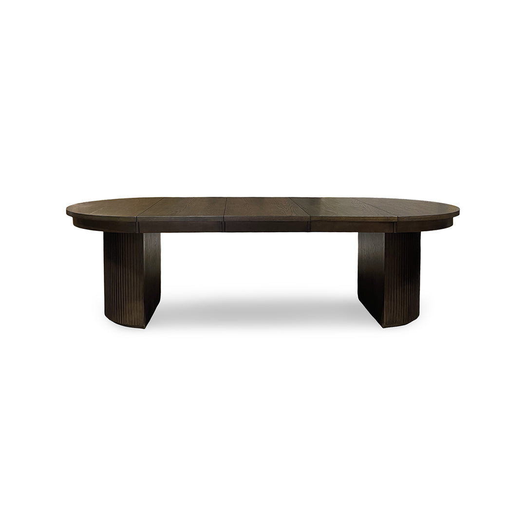 Reeded Flex Dining Table (Seats 8-10) from Davis Home in Brown Veneer - Additional view 11