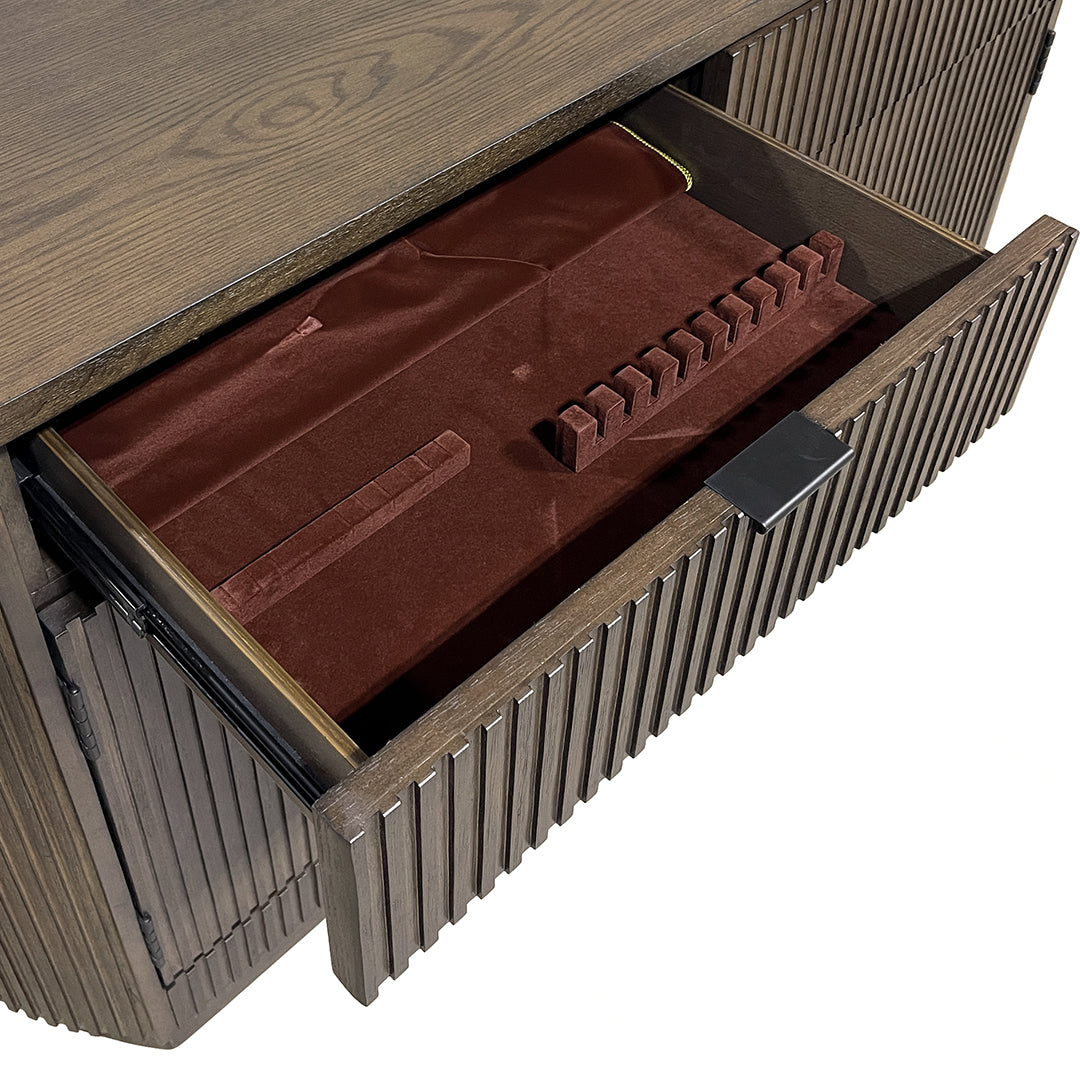 Reeded Flex Server from Davis Home in Brown Veneer - Additional view 11