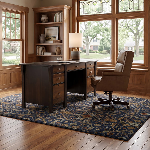 Regency Leather Desk Chair from Parker House - Lifestyle view
