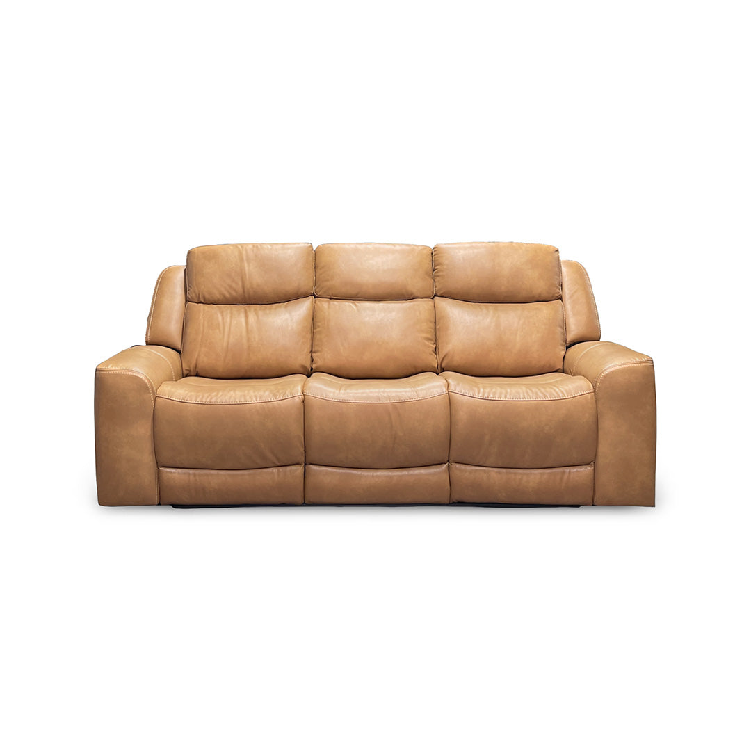Sofá reclinable eléctrico Reno con mesa abatible
