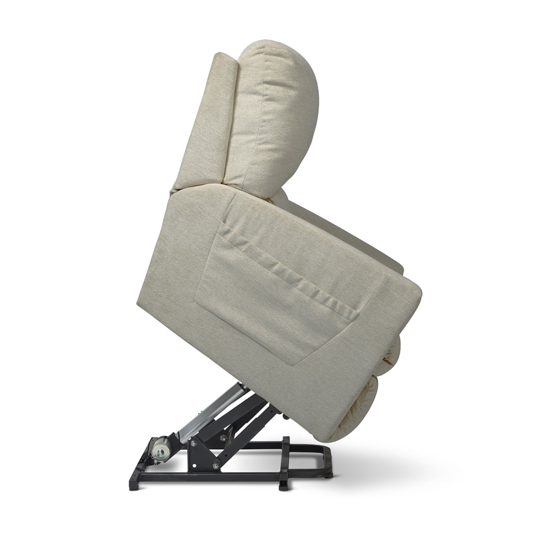 Jean Bronze Power Lift Recliner from La-Z-Boy Incorporated in Performance Fabric with Lift chair, Power Recline, Made in USA - Additional view 4