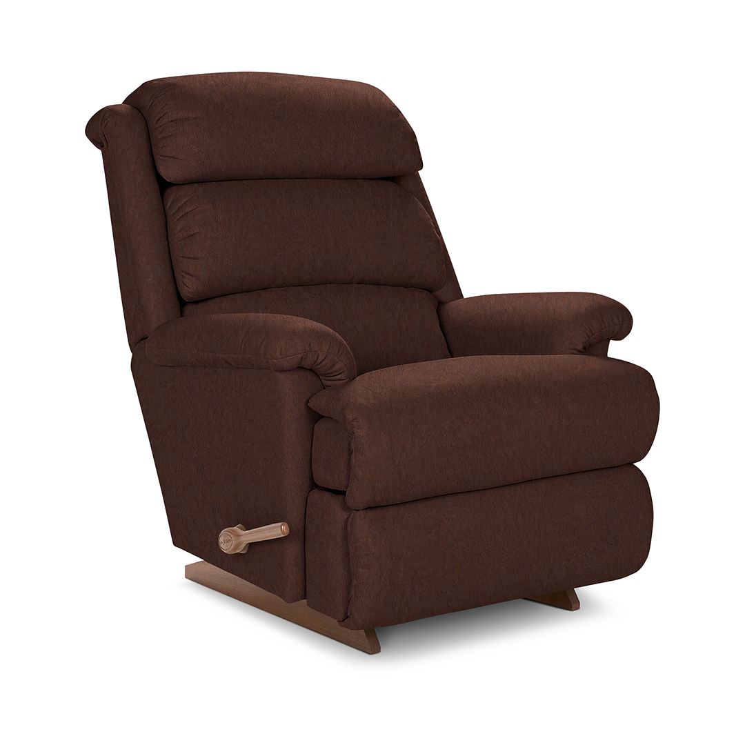 Astor Wall Recliner from La-Z-Boy Incorporated in Brown Performance Fabric with Manual Recline, Made in USA