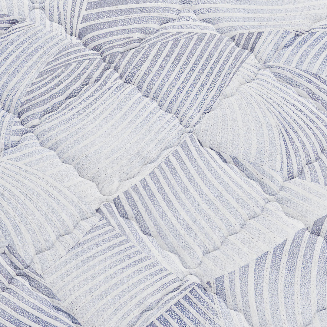 Serta® Driftstone Medium Mattress from Serta in Queen Gel Foam, Made in USA - Overhead view