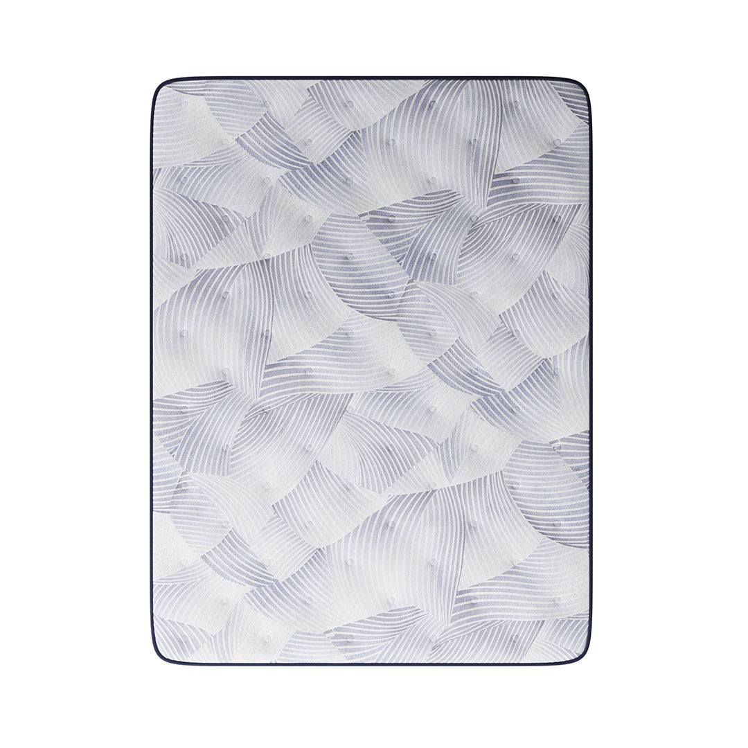 Elderwood Plush Pillow Top Mattress from Serta in Queen Gel Foam with Cooling, Made in USA - Overhead view