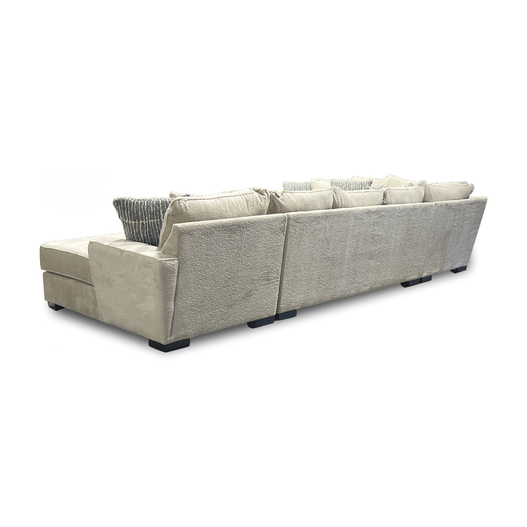 Seccional Serendipity con chaise longue derecha