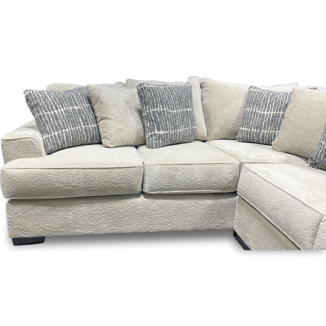 Seccional Serendipity con chaise longue derecha