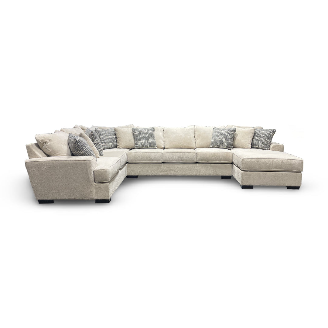 Seccional Serendipity con chaise longue derecha