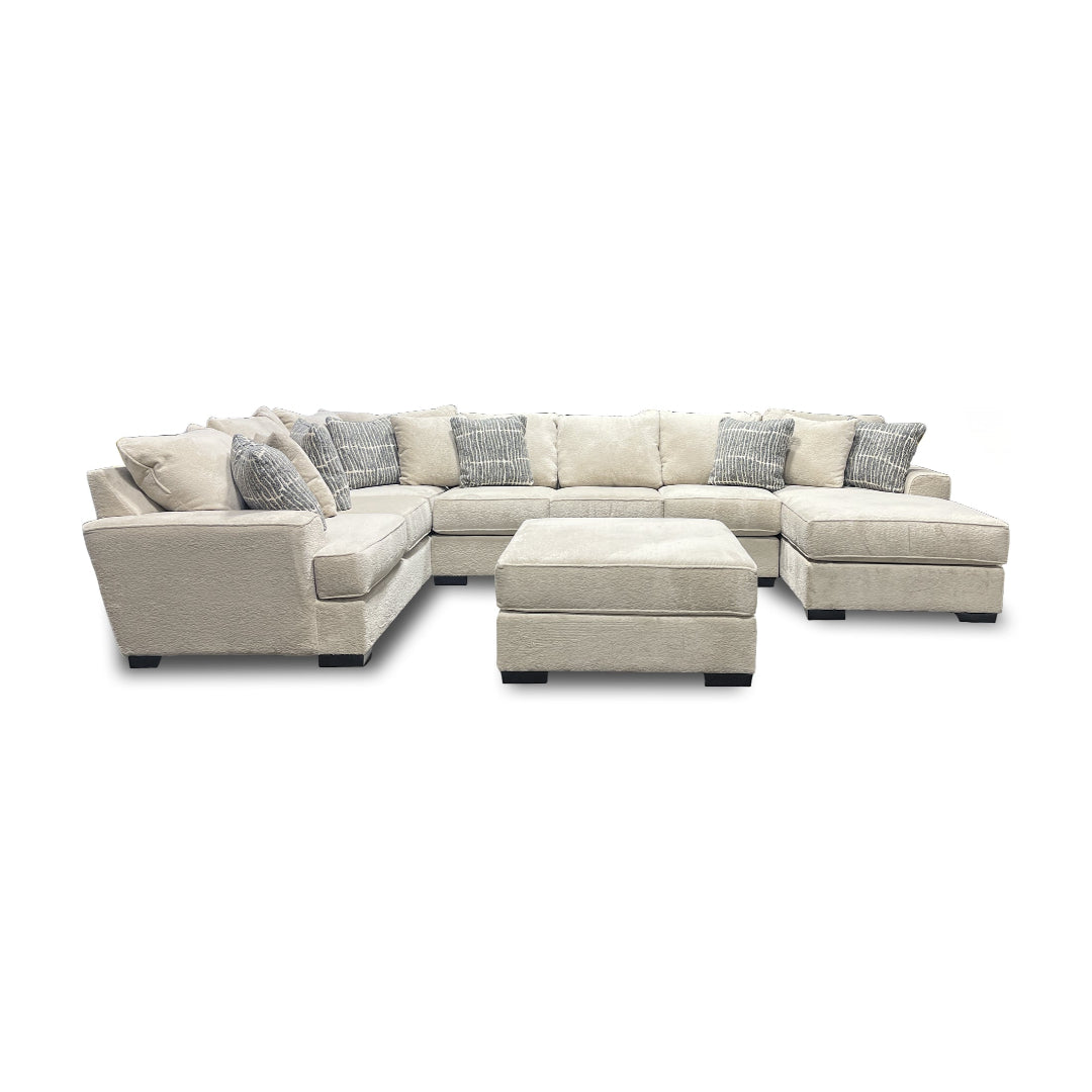 Seccional Serendipity con chaise longue derecha