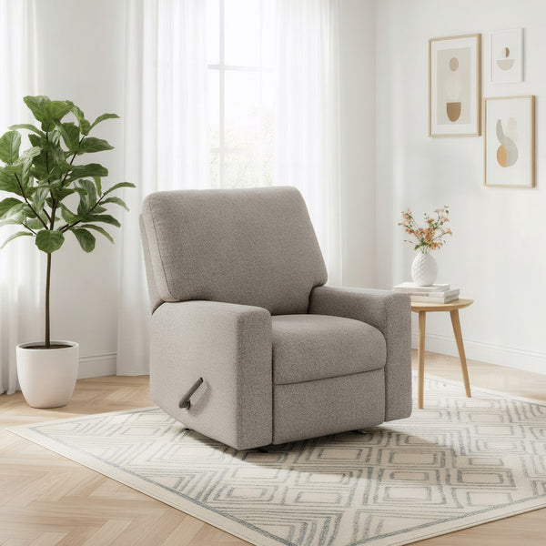 Seyler Rocker Recliner from Signature Design by Ashley in Fabric - Reclined position