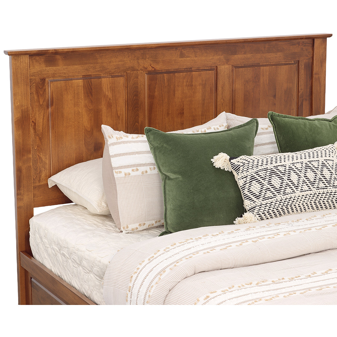 Cama con almacenamiento Shaker