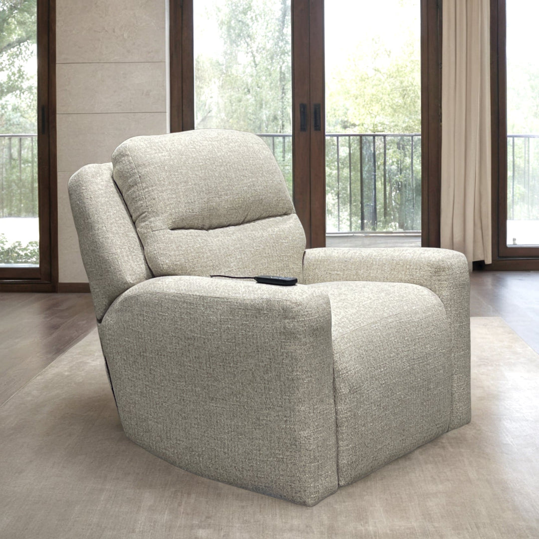 Sillón reclinable mecedor Sutton con calor y masaje