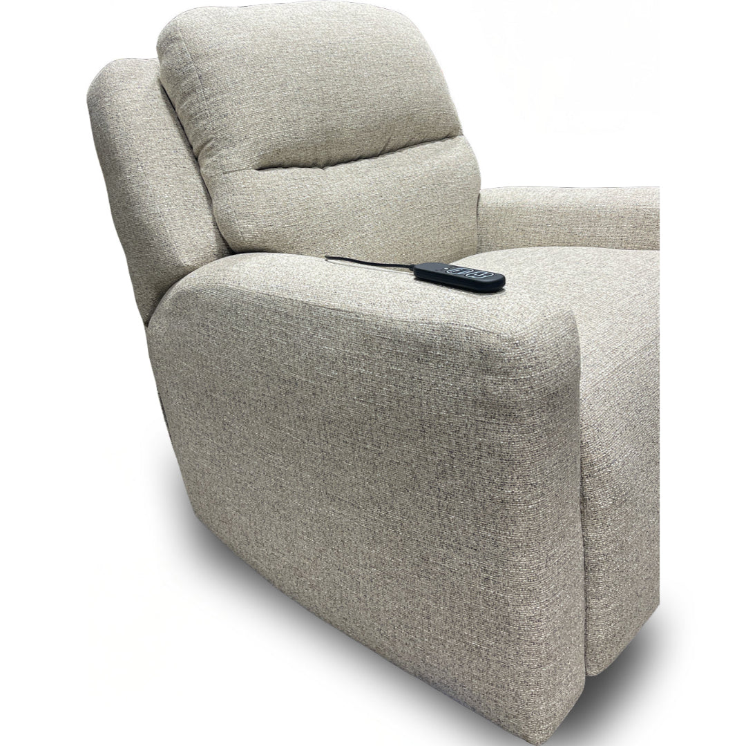 Sillón reclinable mecedor Sutton con calor y masaje