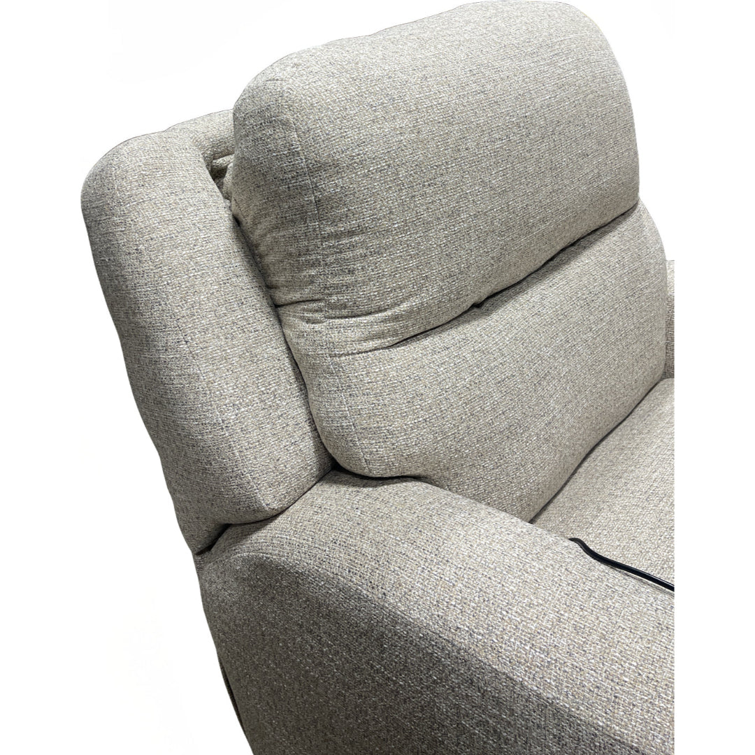 Sillón reclinable mecedor Sutton con calor y masaje