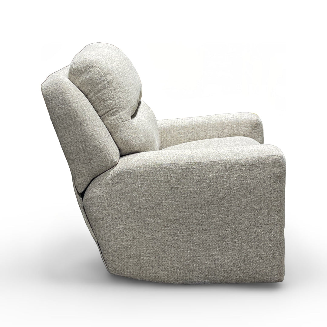Sillón reclinable mecedor Sutton con calor y masaje