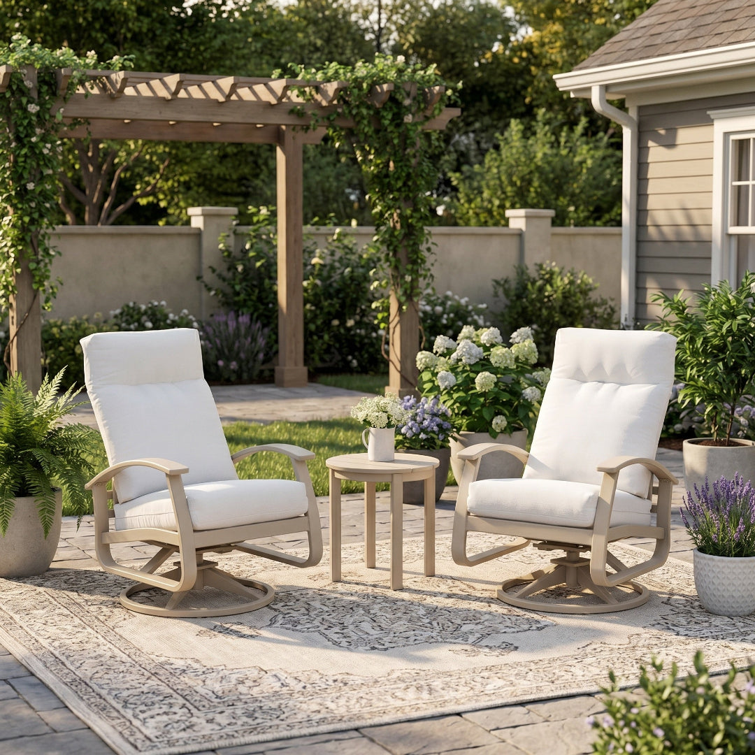 Montego Outdoor Round End Table
