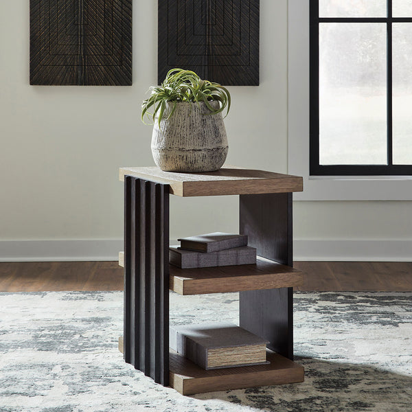 Black Rylandyn End Table from Signature Design by Ashley - Alternate angle