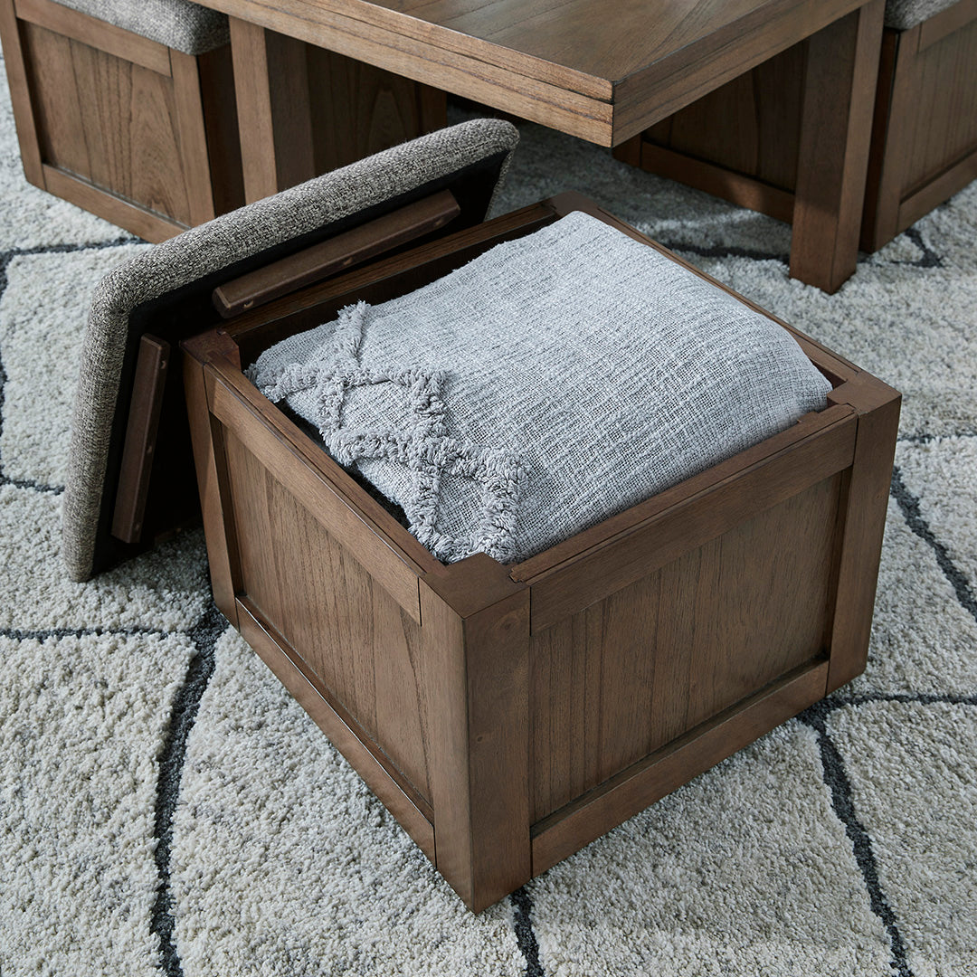 Boardernest Coffee Table with Stools