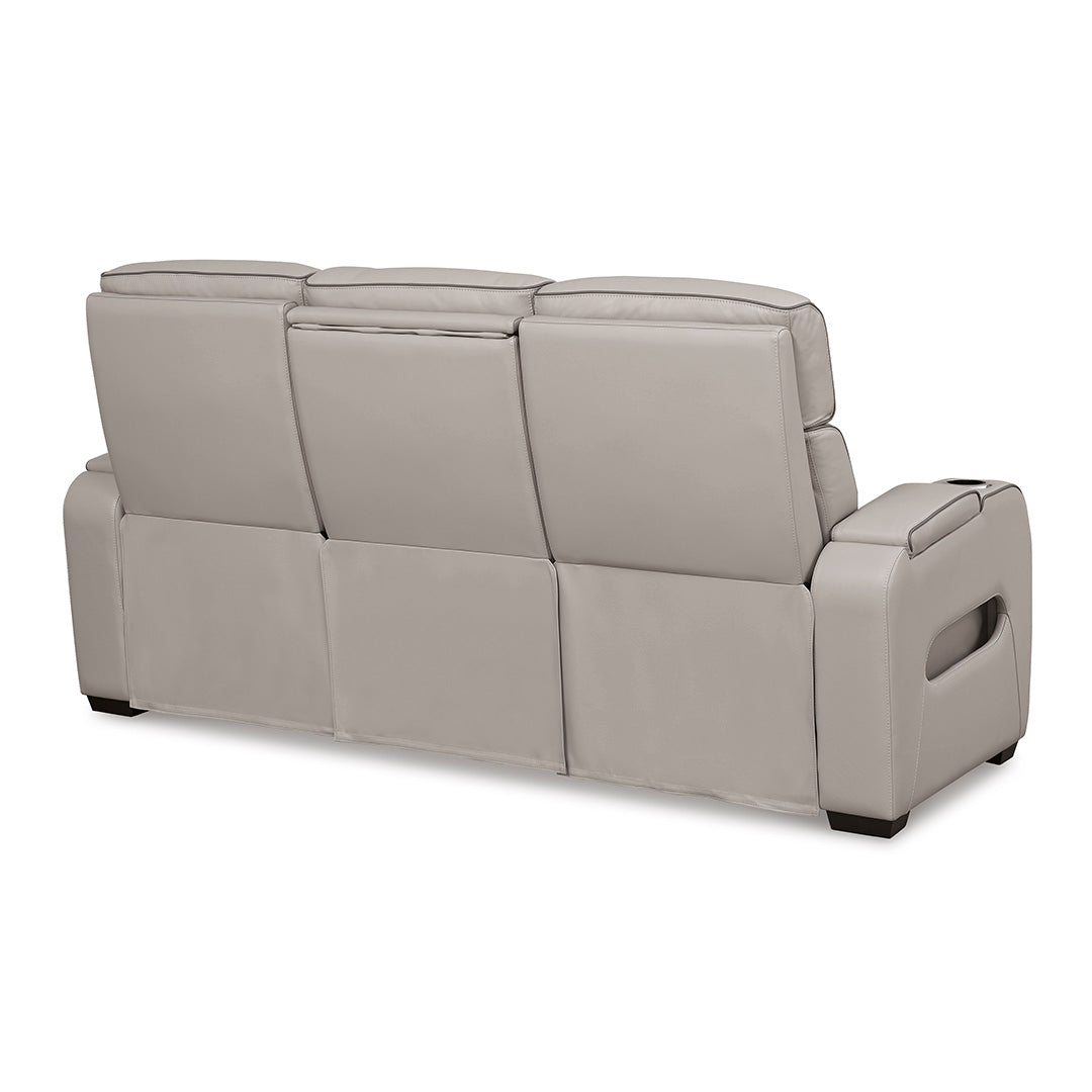 Back view of Boyington power reclining sofa by Ashley Furniture