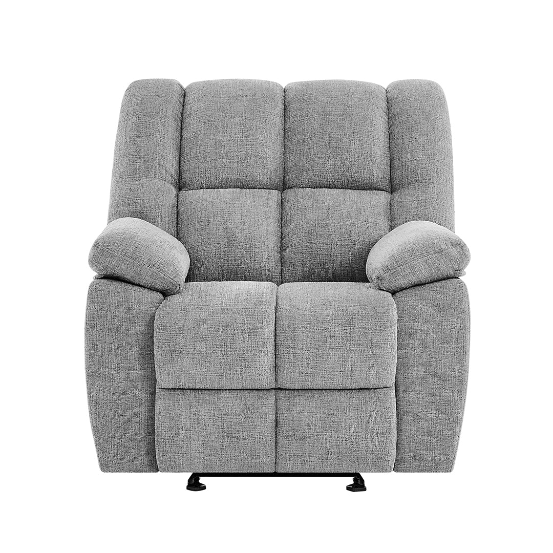 Gray Spellbinder Glider Recliner from Global Furniture USA Inc. - Alternate angle