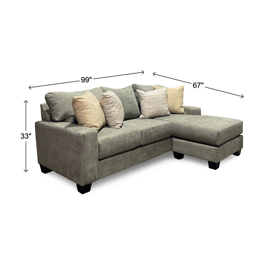Green Valderrama Sofa Chaise from Michael Nicholas Designs - Additional view 10