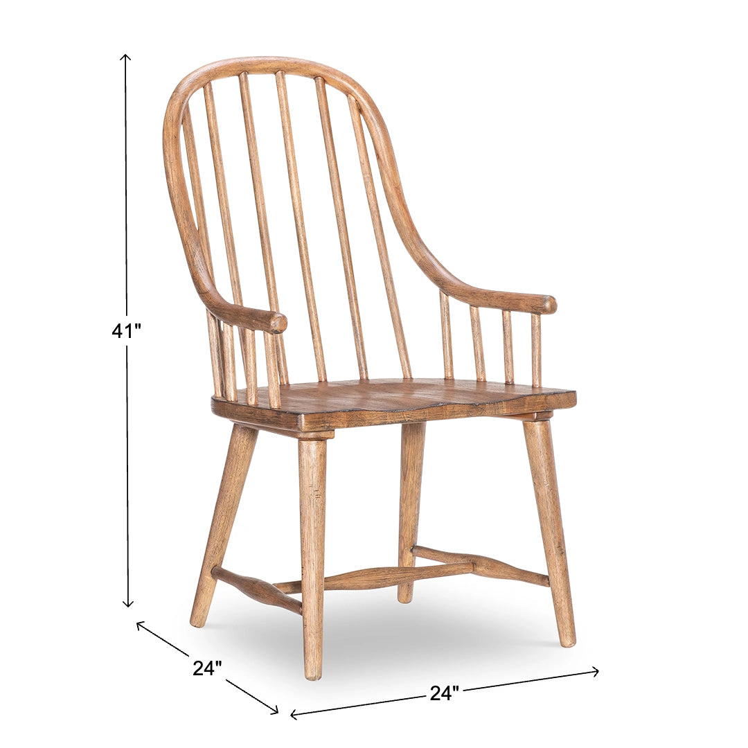 Vintage Market Dining Chair from Legacy Classic Furniture - Brown finish