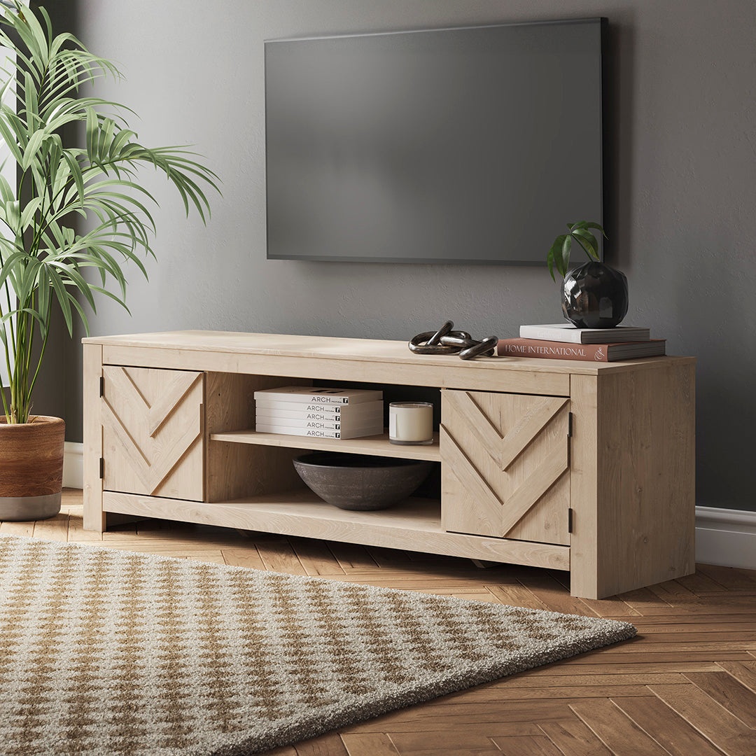 Cayboni Beige TV Stand - 71 Inches