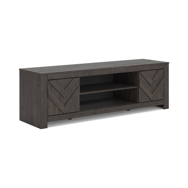 Cayboni Black TV Stand - 71 Inches