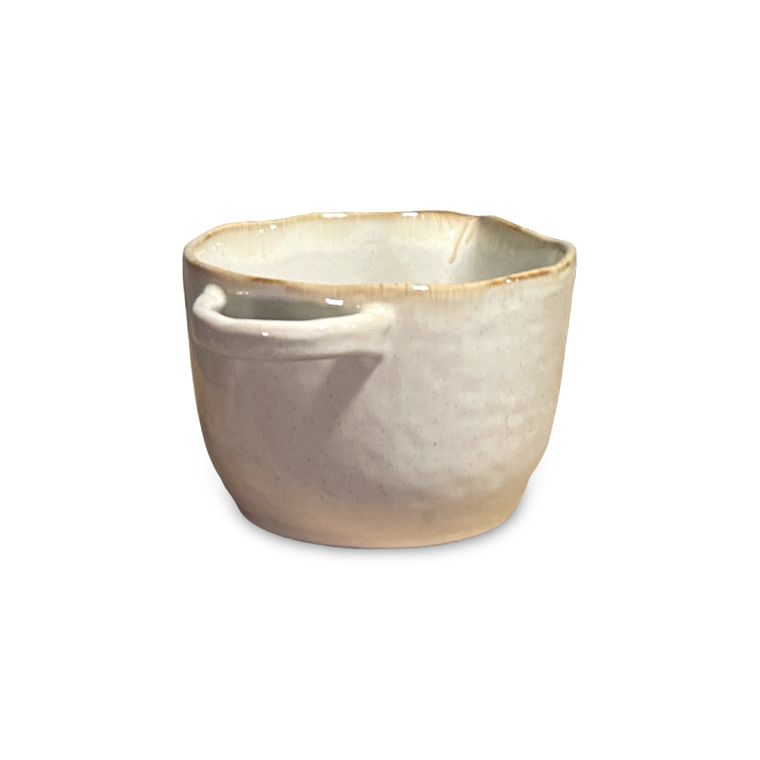 White Ceramic Mixing Bowl